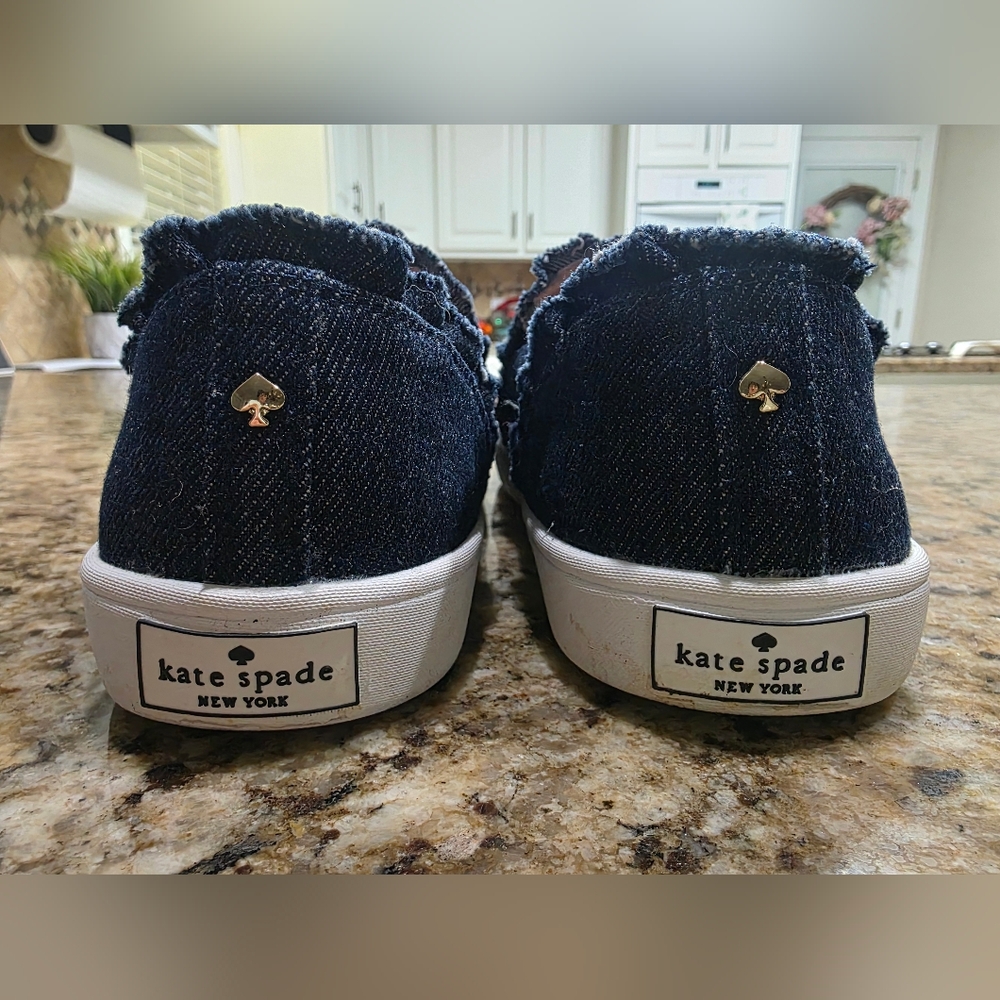 🔥 Kate Spade New York Louise Indigo Slip On Sneaker Shoes Women's  Size US 9 - Picture 5 of 10